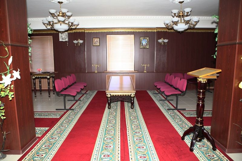 Прощальный ритуальный зал в Алматы